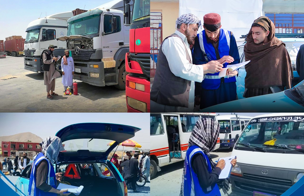 نظارت جدی بر وسایط ترانسپورتی در کشور؛ بررسی نزدیک به ۲ هزار عراده ۲۶ ولایت